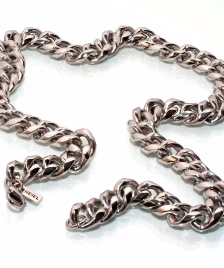 Herrenhalskette aus Stahl