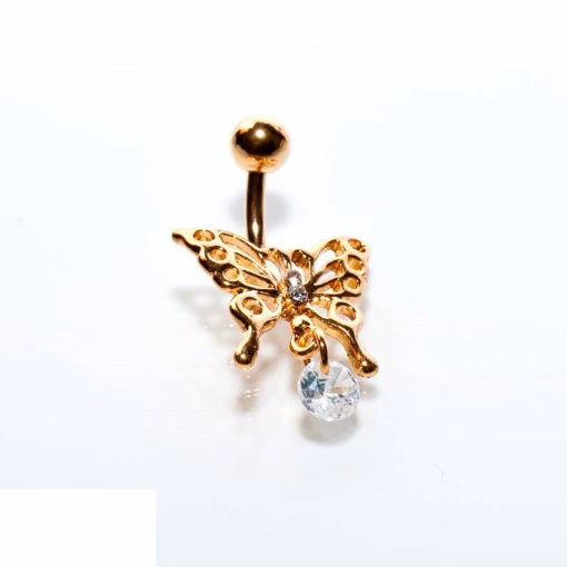 Butterfly Bauchnabelpiercing
