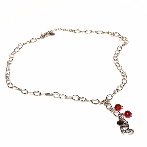 Frauen Silber Collier