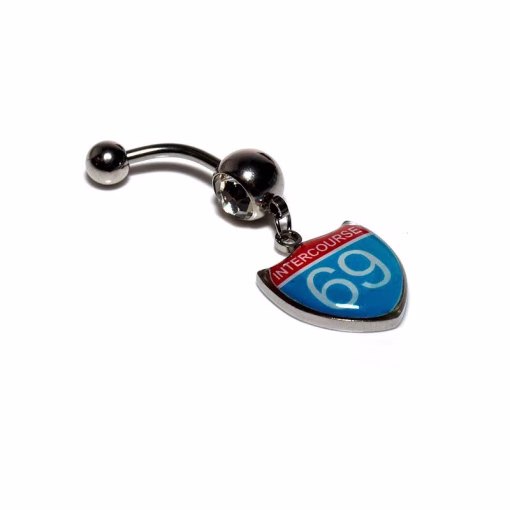 69 Bauchnabelpiercing