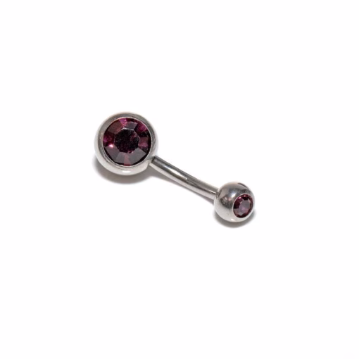 Amethyst Bauchnabelpiercing