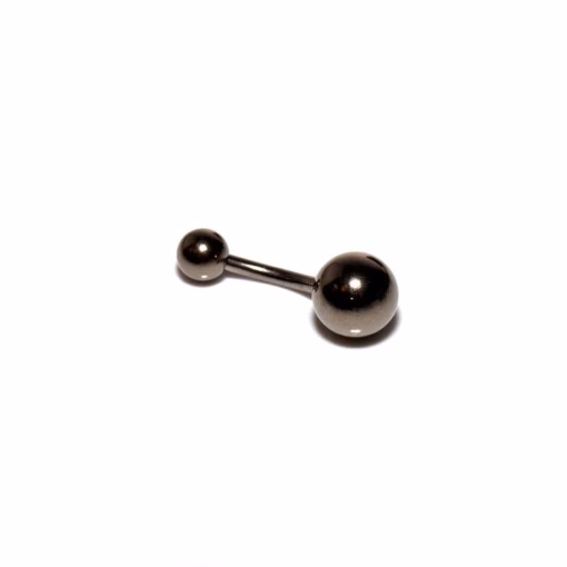 Titanium-bar Bauchnabelpiercing
