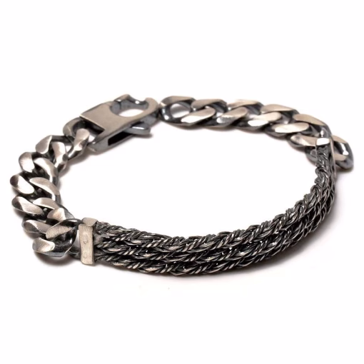 Herren Silber Armband