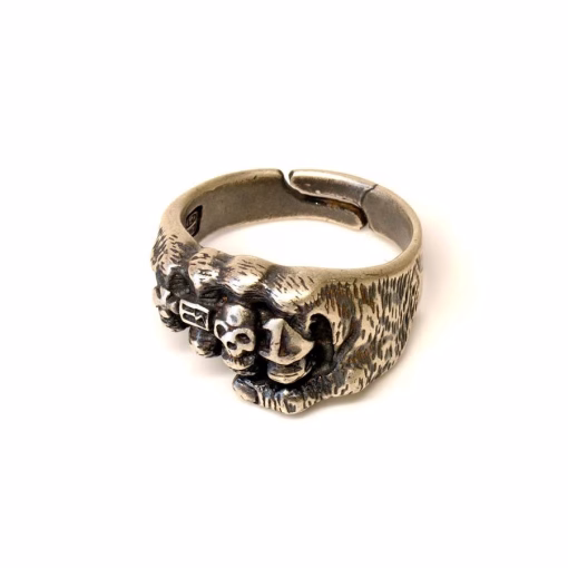 silberner Ring