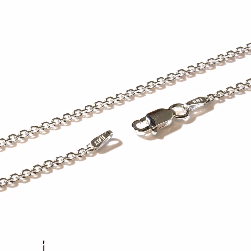 Silberne hängende kette