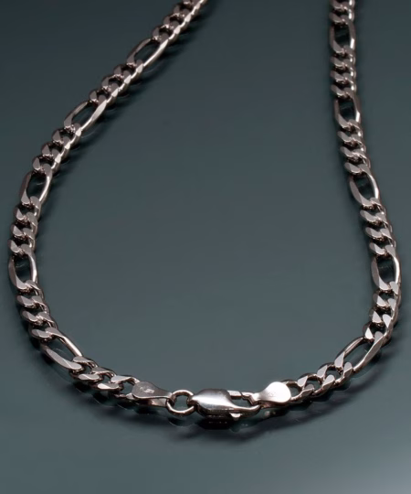 Rebel Figaro-Kette aus 925er Silber