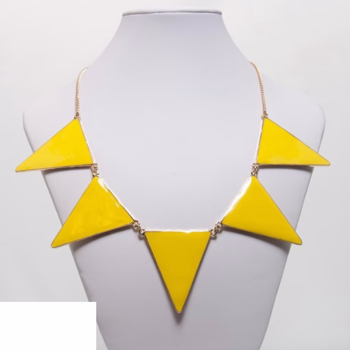 Dreieckiger Schmuck – Bild 2